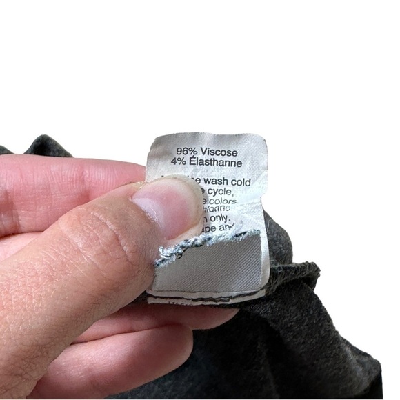 Madewell Swingy Tee Charcoal Gray Mini Dress US S - Picture 5 of 8